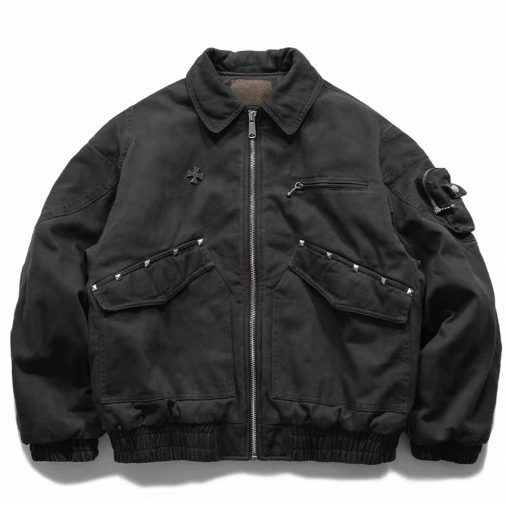 Men's Black Casual Jacket